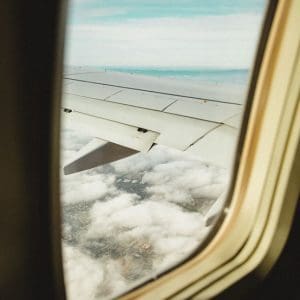 air-plain window