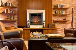 warm living room of a serviced apartment