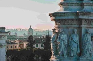 classical architectural and city of Rome