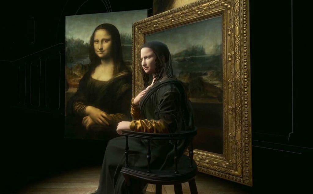 Mona Lisa Virtual Reality