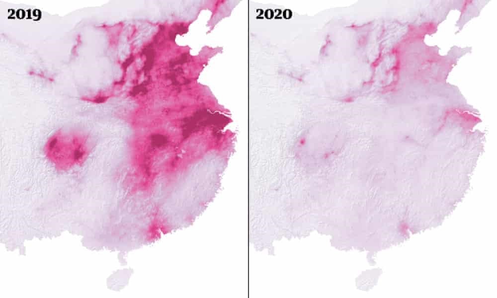 Position news about Chinese pollution levels.