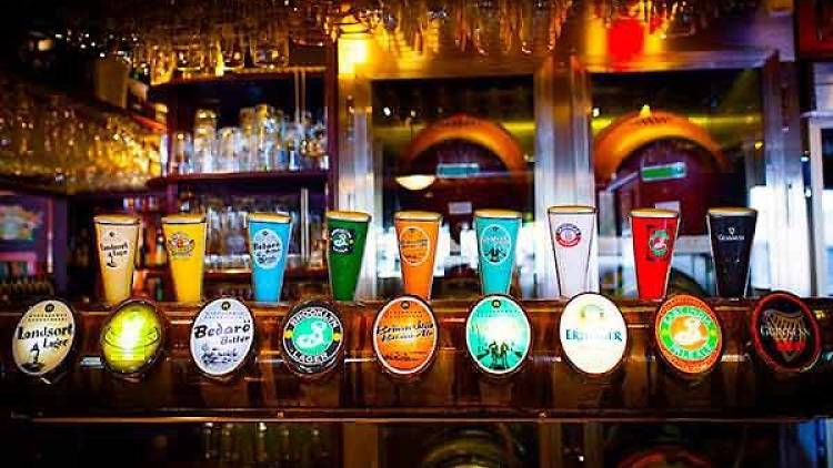 Beer selection in Stockholm