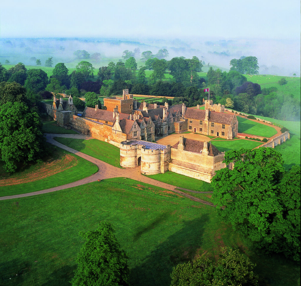The millennial heritage of England in Rockingham Castle in Leicester.