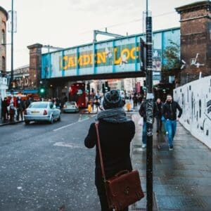 Walking in Camden