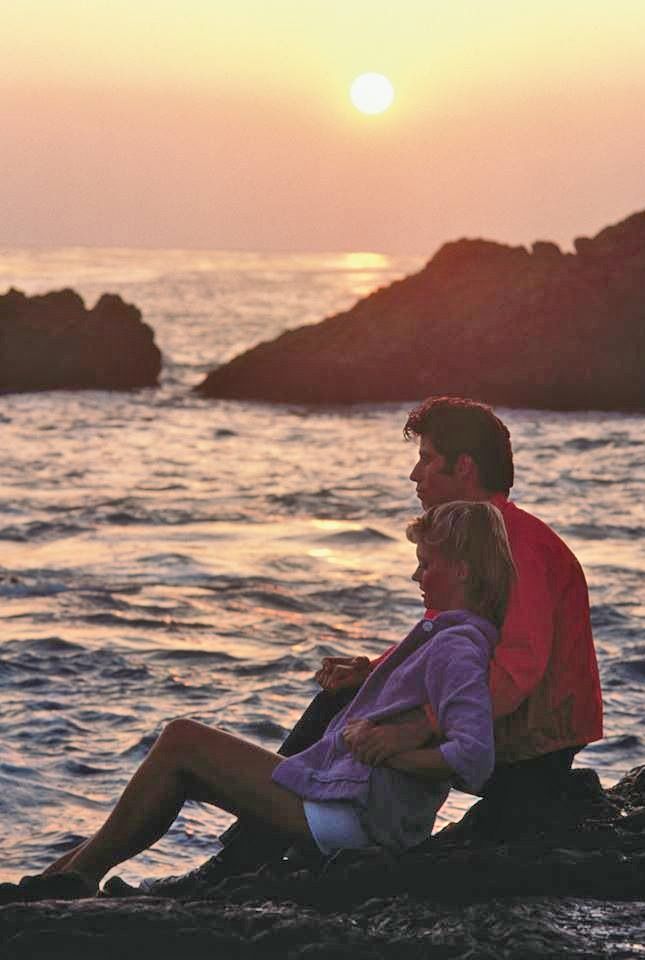 Leo Carillo Beach at the beginning of Grease. The two love birds express their feelings.