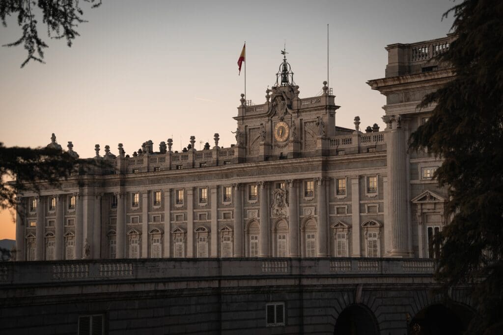 Palacio Real in Madrid.