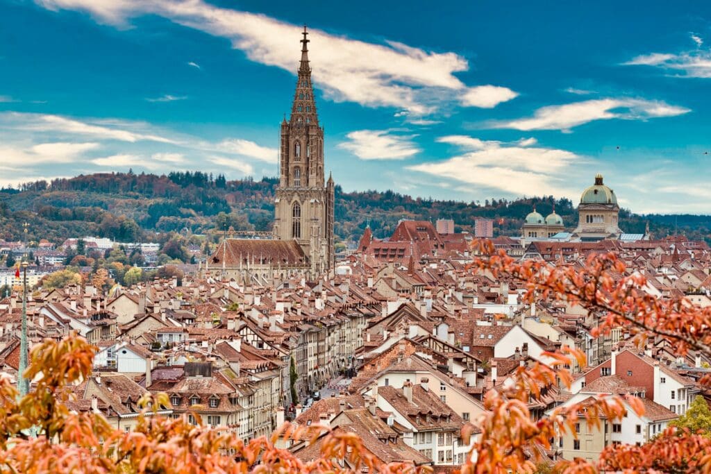 An autumn day in Bern