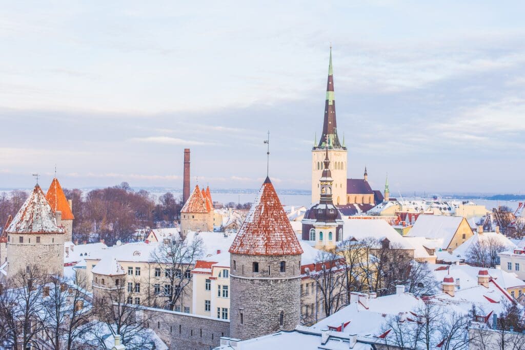 View from Tallin, Estonia