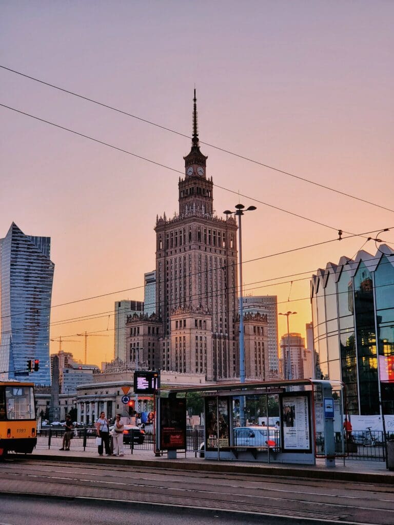 Public transport in Warsaw, Poland