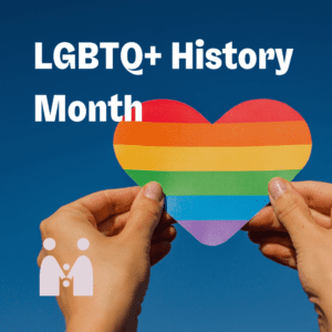 Image of LGBTQ+ History Month.
