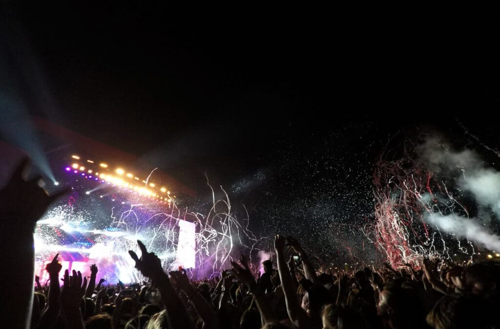 Music festival, Reading, UK