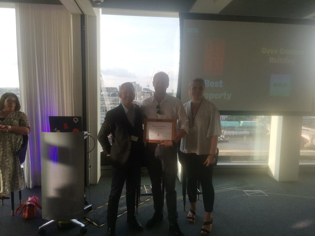 The Best Property Award - Cove Cannon Building (Edyn) - Situ London Partner Roadshow