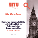 London, UK | Exploring the Availability-Legislation Link for Extended-stay Accommodation
