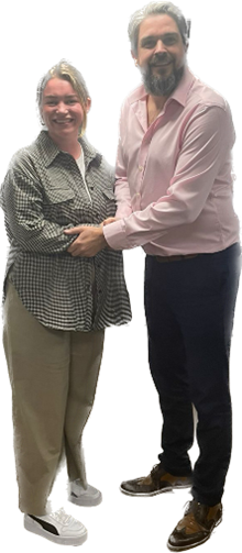 Champions of Connection – Conar Pearson, Partner Specialist and Izzy Slater, Hospitality Specialist - situ