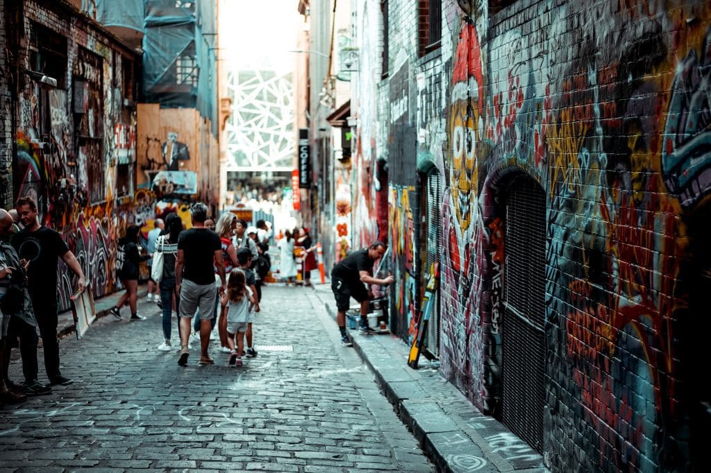 graffiti art in Melbourne