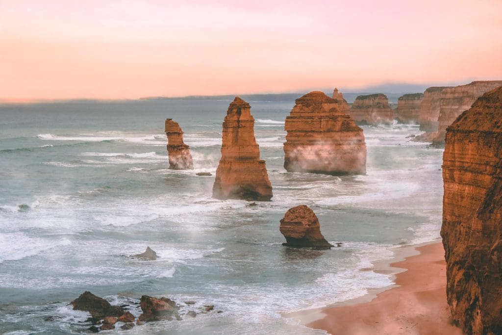 Twelve Apostles Rocks in Melbourne