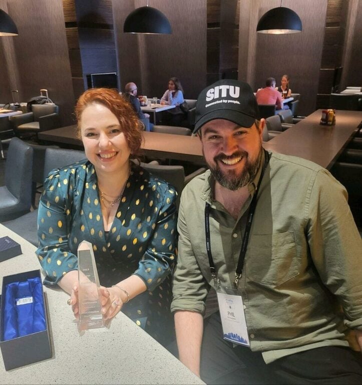 Tamara Edgar and Phil Stapleton from Situ