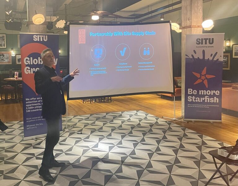 Seth Hanson, Head of Partner Operations, provided an overview of Situ Supply Chain's initiatives.