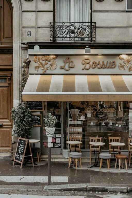 Cafe in Paris - why relocate to Paris