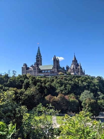 Parliament in Ottawa, Canada