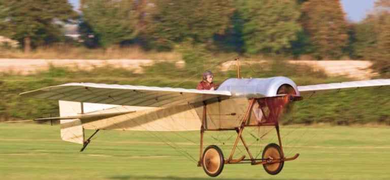 The Blackburn Type D aeroplane.