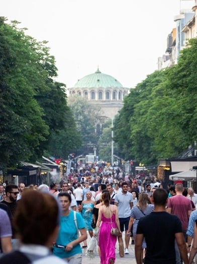 Stroll down Vitosha Boulevard