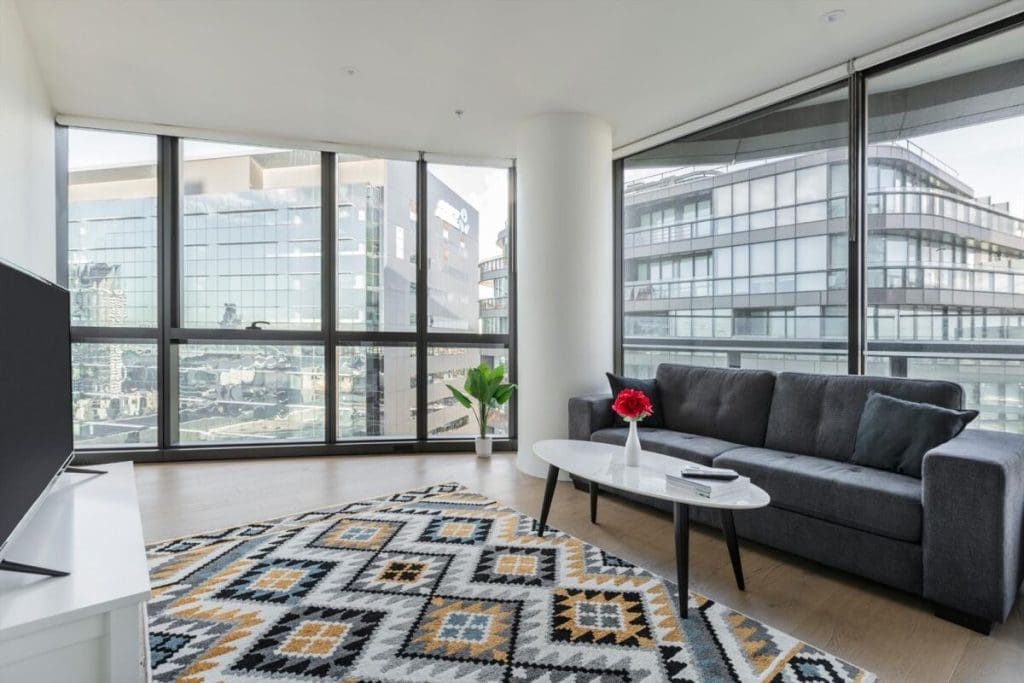 Collins Street Apartments - Situ Serviced apartments - living room