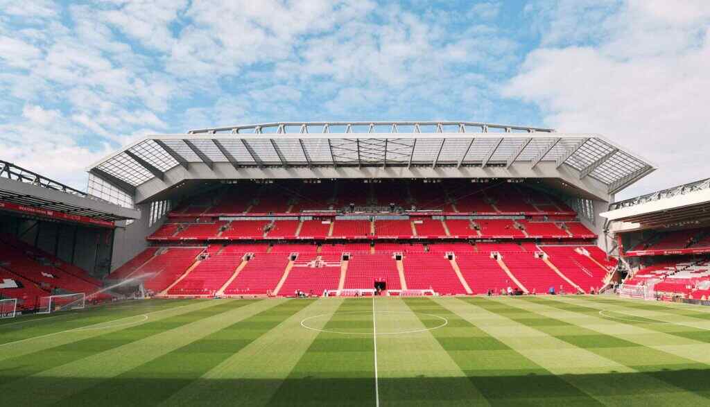 Anfield Football Stadium - home of Liverpool FC