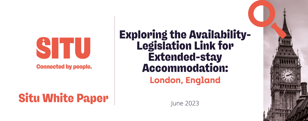 London, UK | Exploring the Availability-Legislation Link for Extended-stay Accommodation