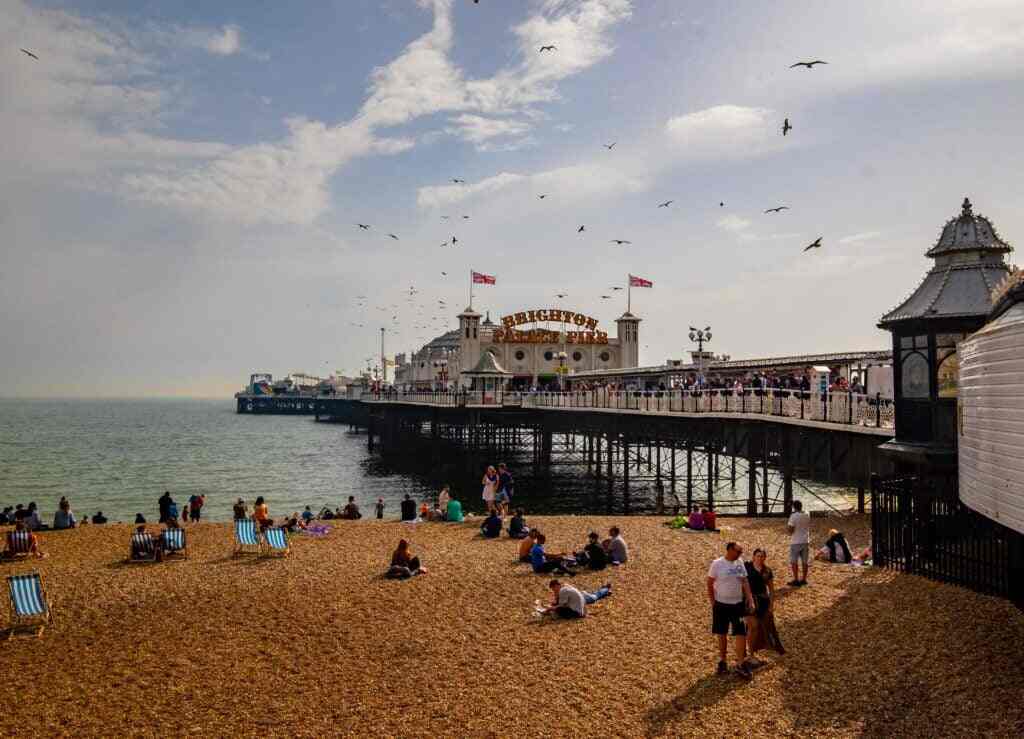 Brighton beach