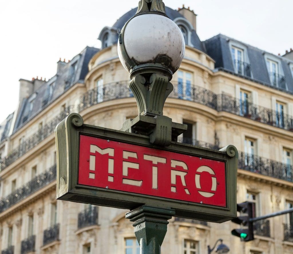 Metro in Paris