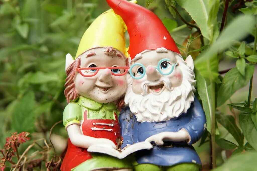 community of garden gnomes