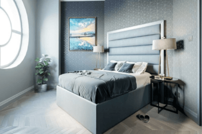 comfortable bed for business traveller