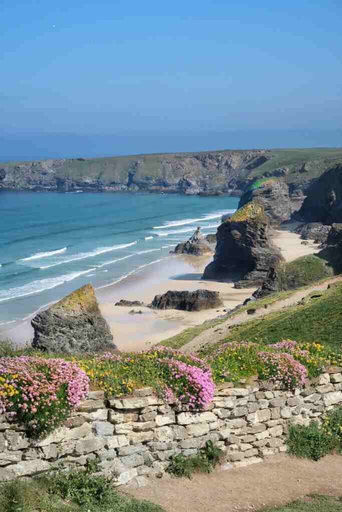 Views of the sea in Cornwall