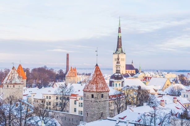 View from Tallin, Estonia