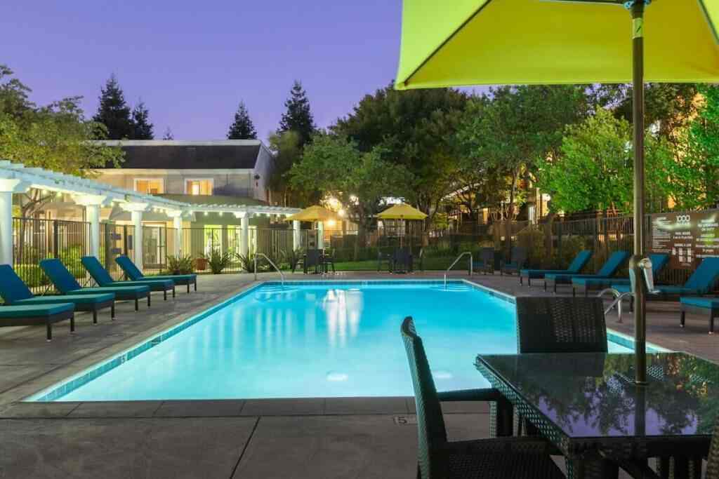 Kiely Apartments swimming pool - Situ serviced apartments in California