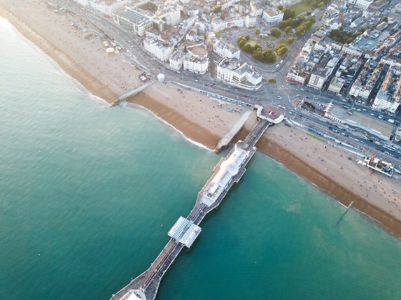 Brighton from air