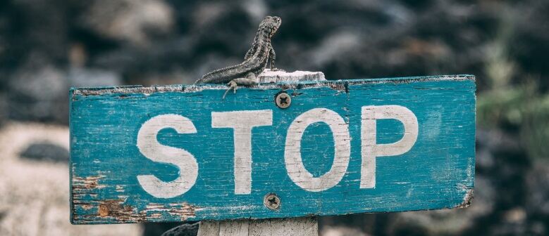 Stop sign - Travel around Europe