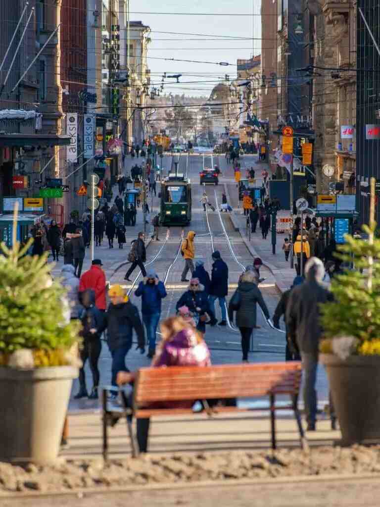 Tram in Helsinki