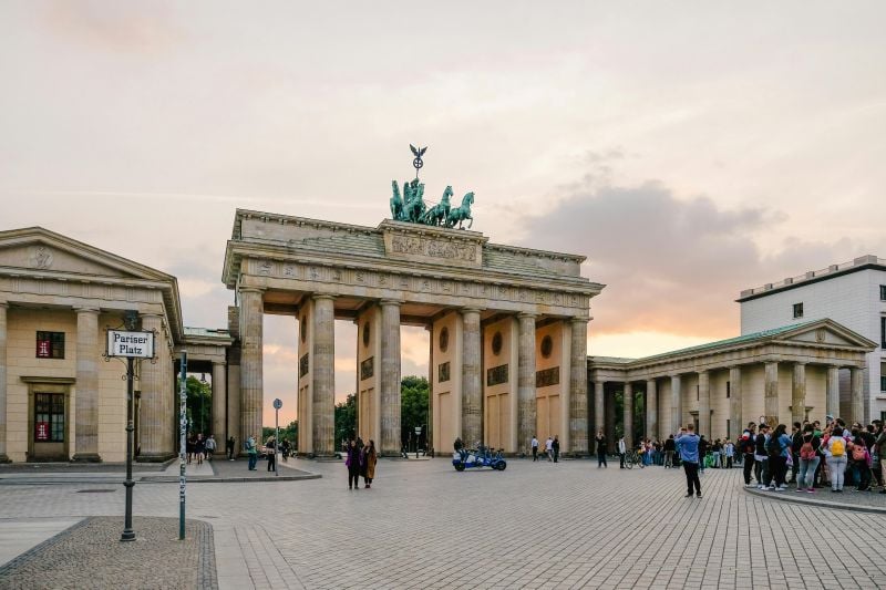 Brandenburg Gate in Berlin, Germany