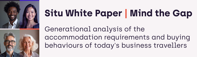 Four people from different generations next to the blog title