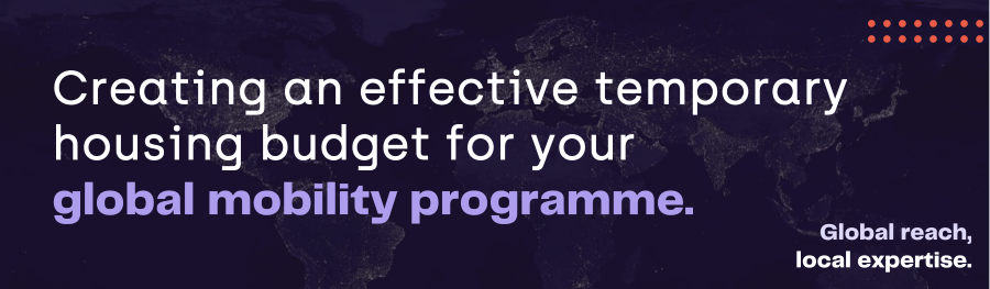 Creating an effective temporary housing budget for global mobility programmes header image