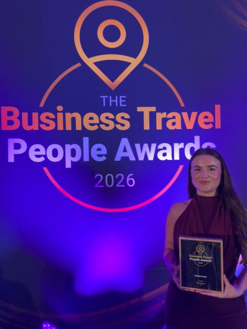 Celebrating Abbie Erdbrink: Winner of the ‘Rising Star’ Award at the Business Travel People Awards 2026
