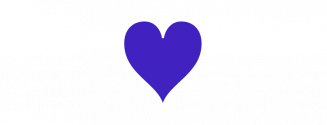 Blue heart icon