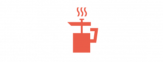 Coral coffee icon