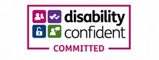 Disability confident committed logo