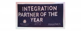 Integration Partner of the Year certificate by TBB