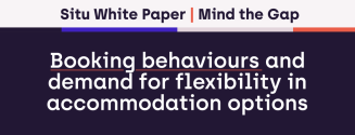 Booking behaviours and flexibility in accommodation options header image