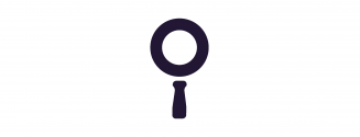 Midnight  magnifying glass icon