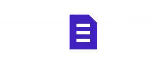 Blue document Icon